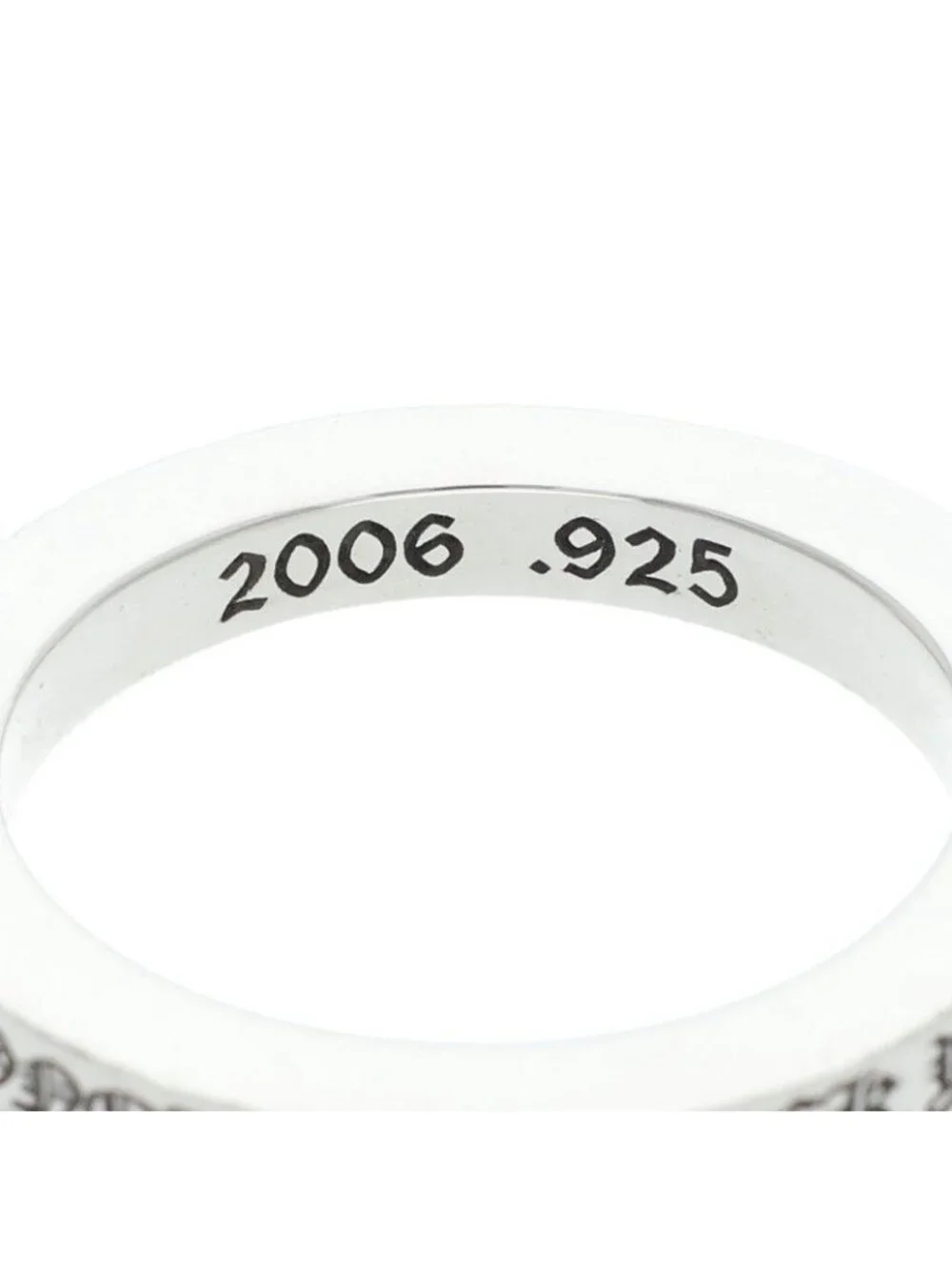 Chrome Hearts Spacer Limited Honolulu Silver Ring
